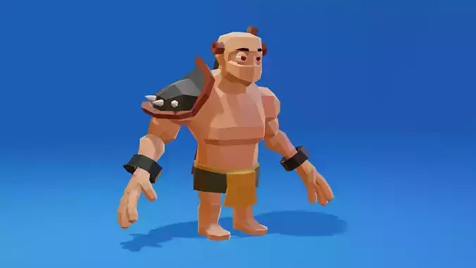 Warrior - Low Poly