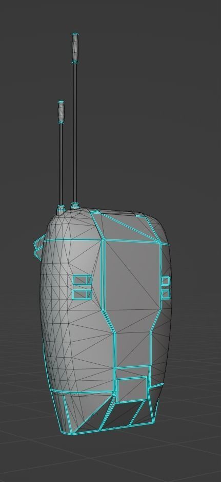 B1 Battle Droid Low-poly 3D model_37