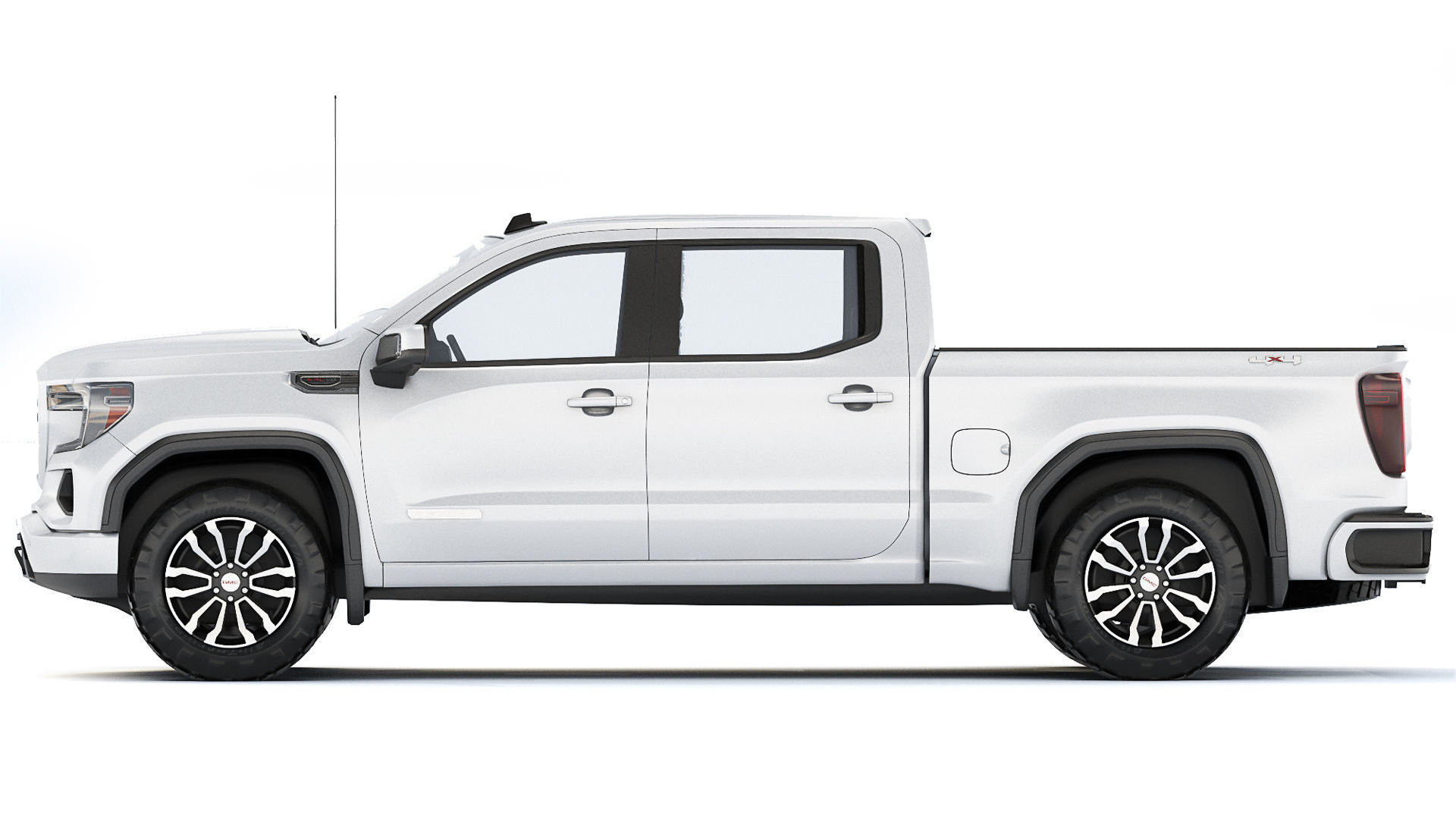 GMC Sierra 1500 Elevation 2020 3D model_1