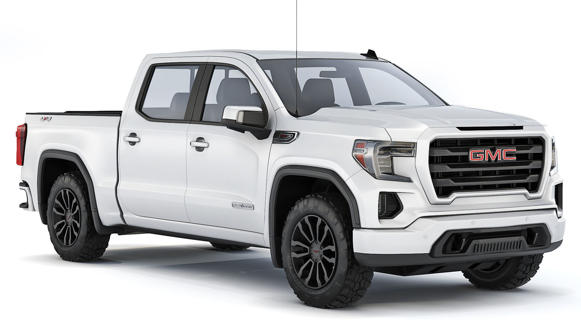 GMC Sierra 1500 Elevation 2020 3D model_6