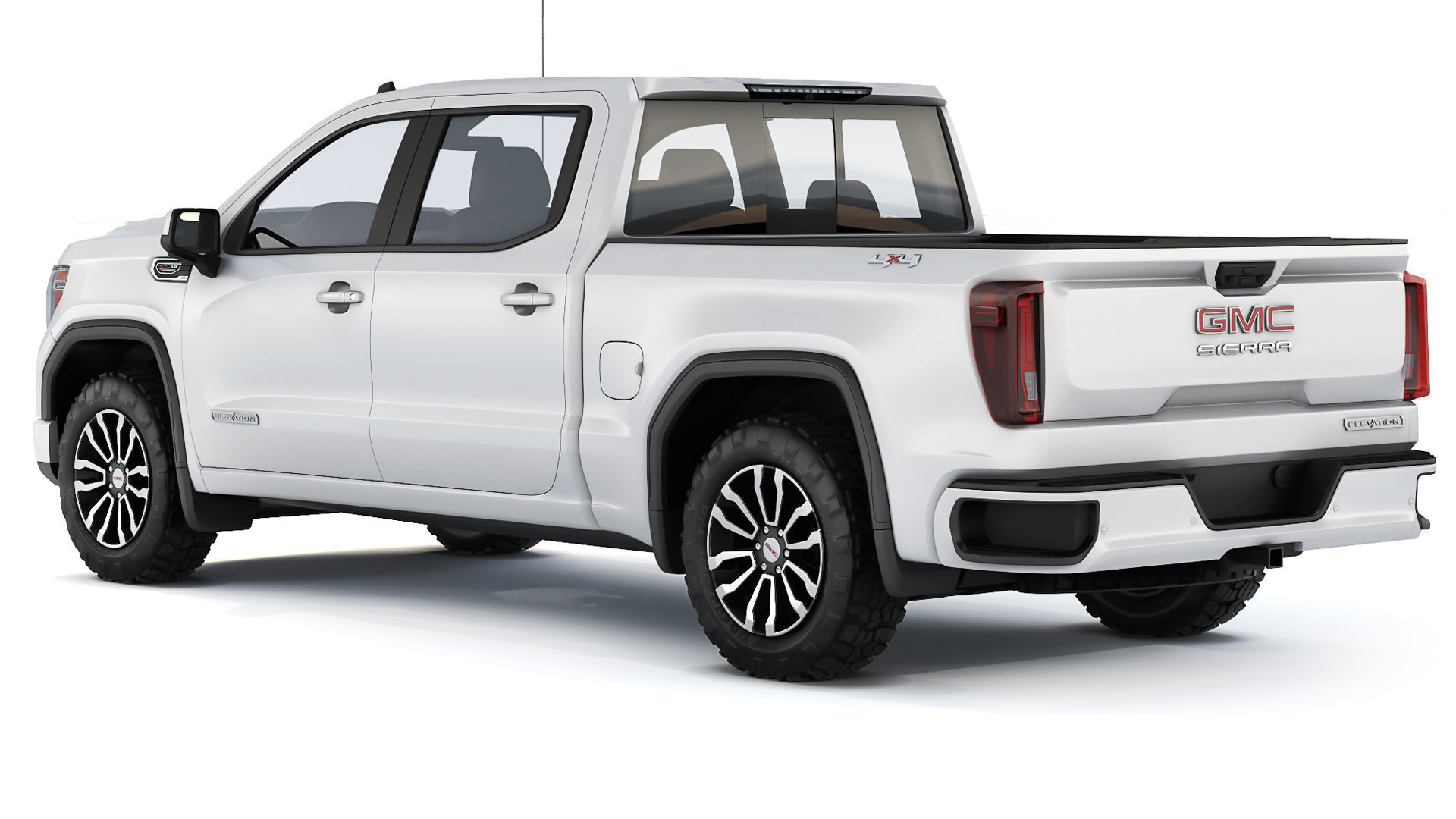 GMC Sierra 1500 Elevation 2020 3D model_2