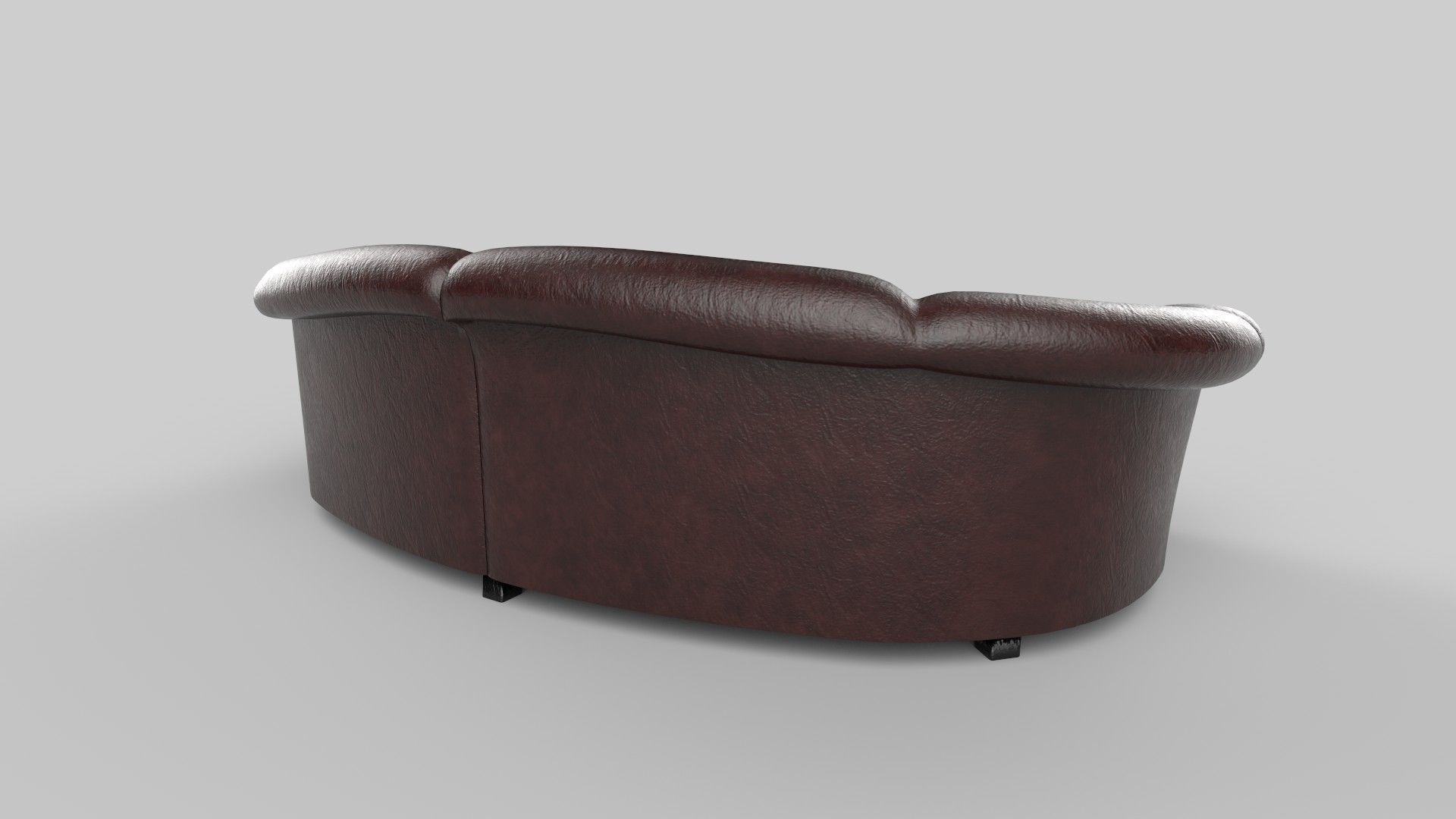 Realistic sofa 3D model_5