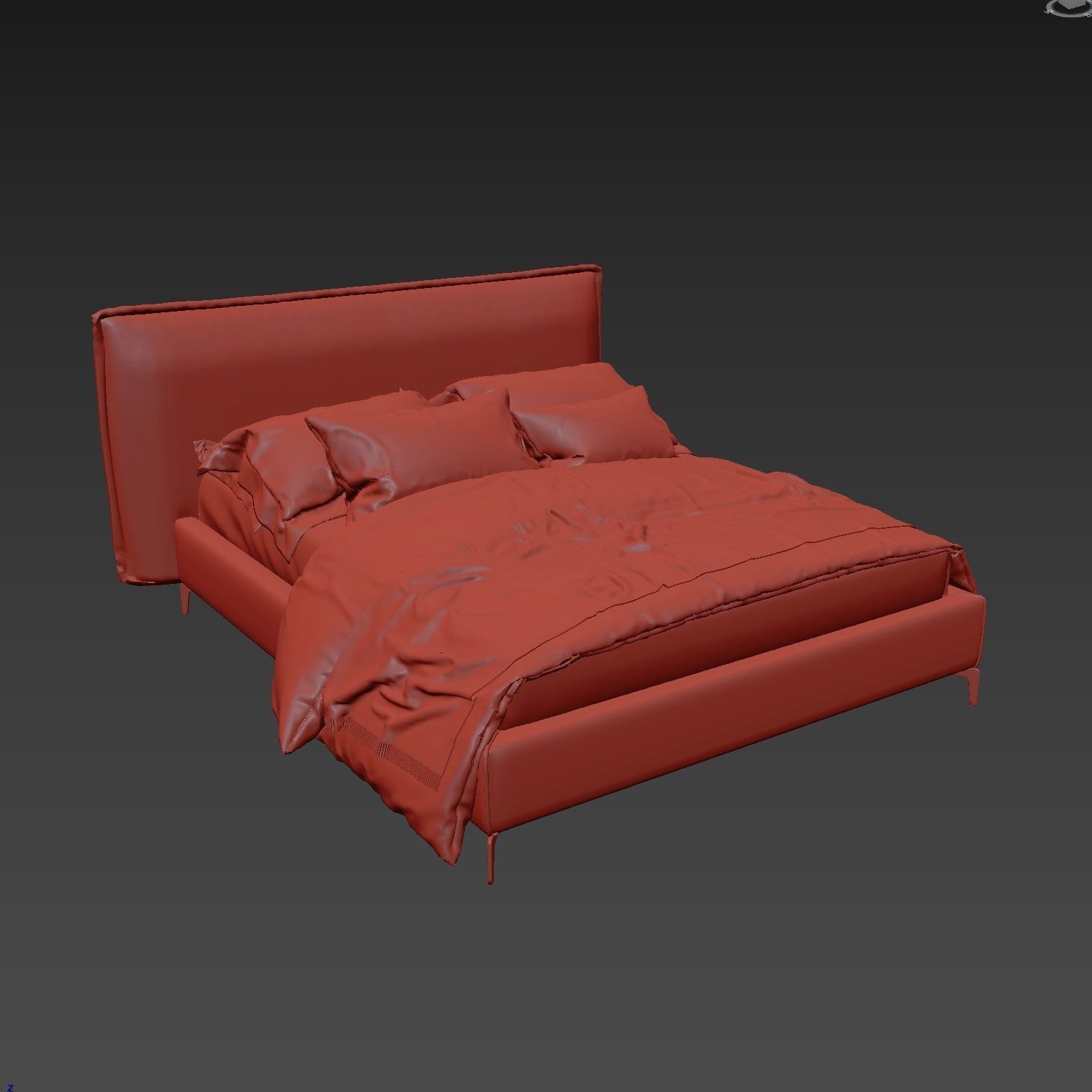 Bed Dream Sophie Decor 3D model_8