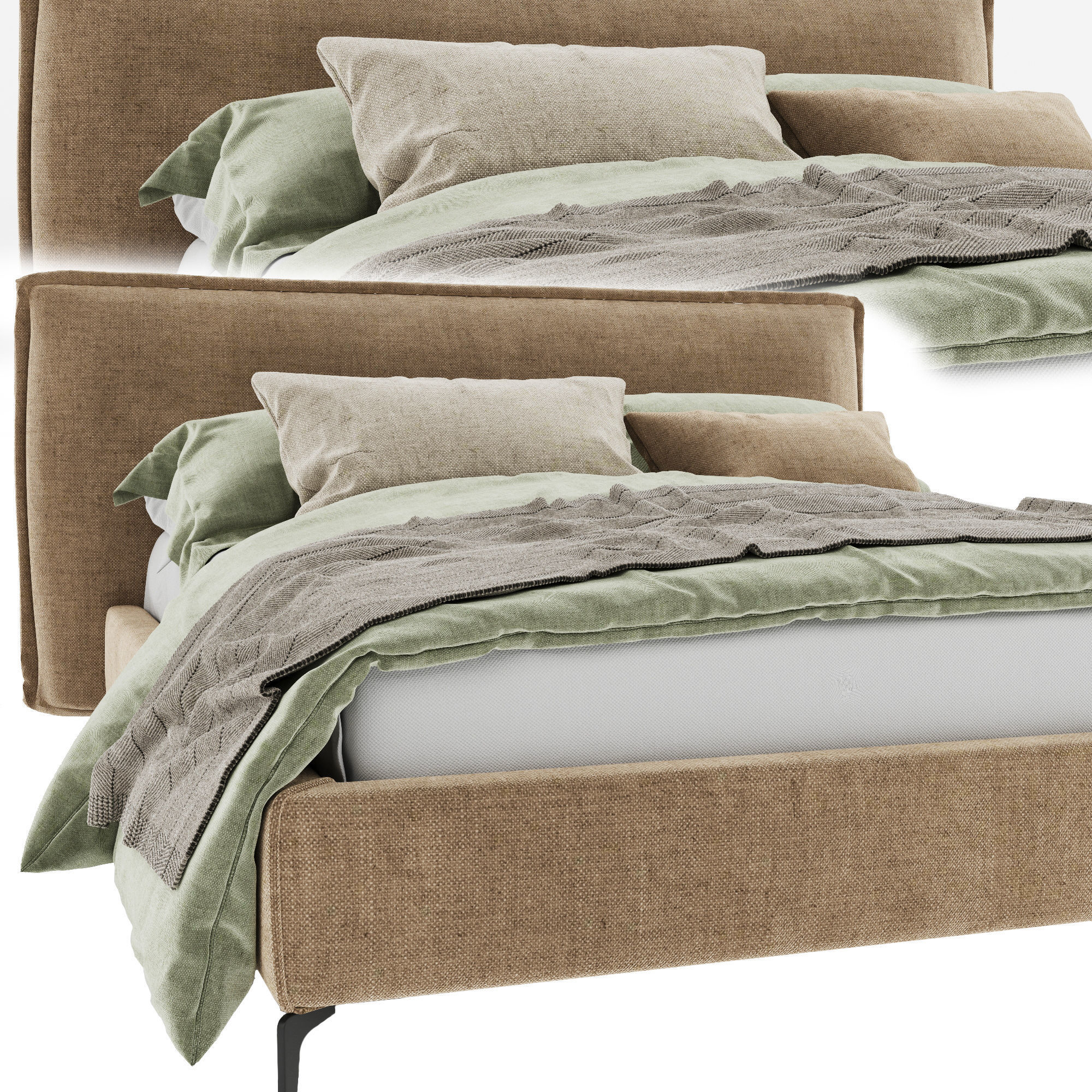 Bed Dream Sophie Decor 3D model_6