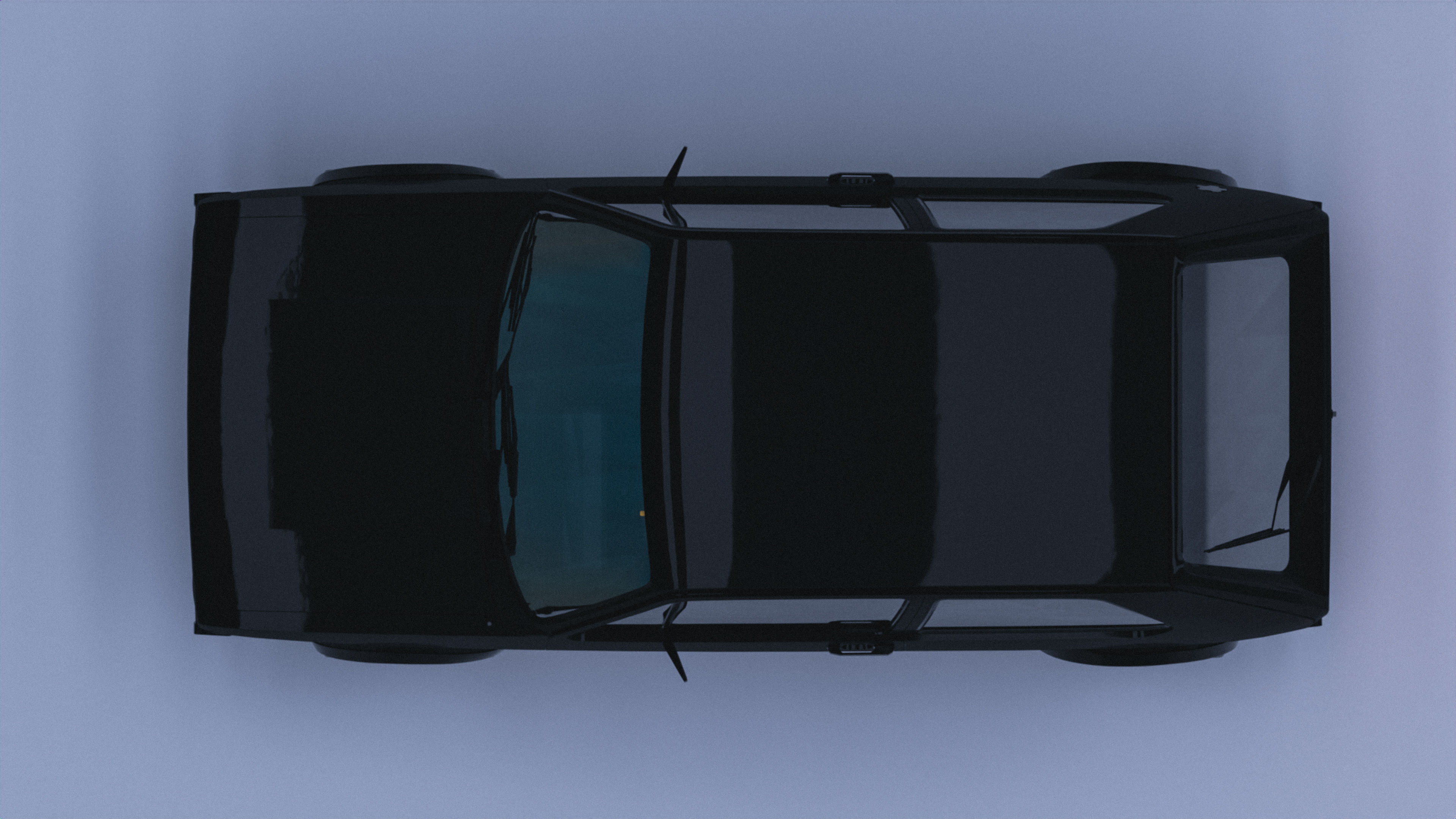 Volkswagen Golf GTI MK1 Low-poly 3D model_6