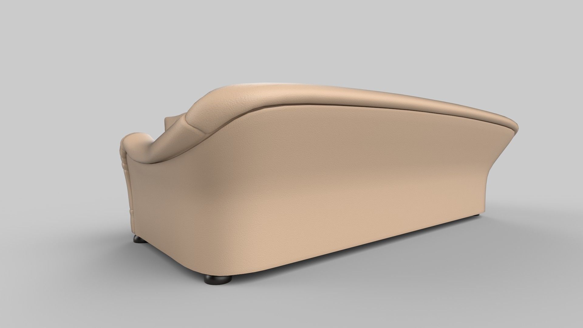 Realistic sofa 3D model_2