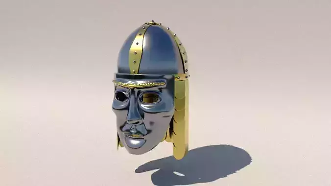 Eastern or Northern helmet 3D model