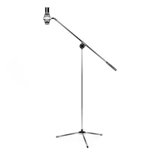 Microphone 2 stand 3D model
