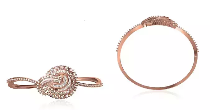 Women Bangle Bracelet STL JCD Details