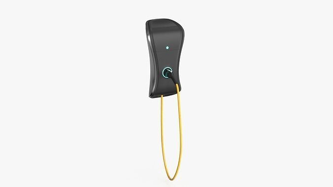 Charging Station Low-poly 3D model 4