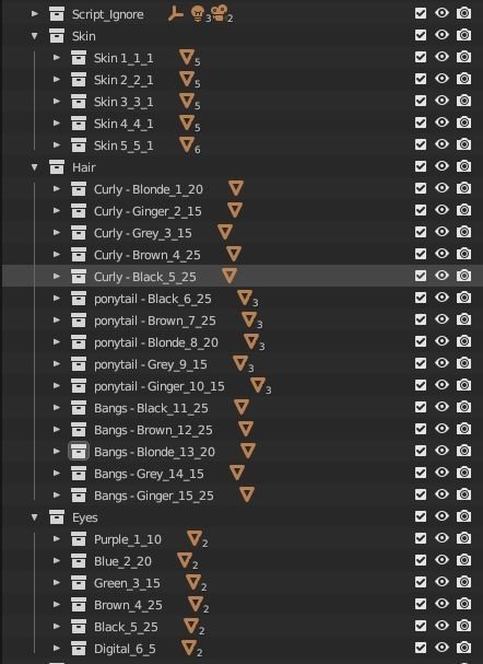 Ready NFT collection - Male character Low-poly 3D model_7