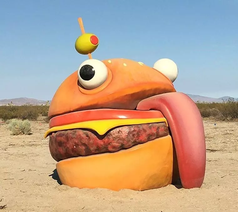 DURR BURGER FORTNITE PENCIL HOLDER 3D print model_0