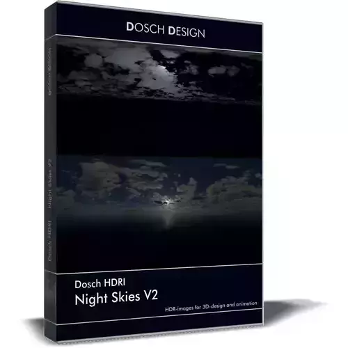 Dosch HDRI - Night Skies V2 3D model