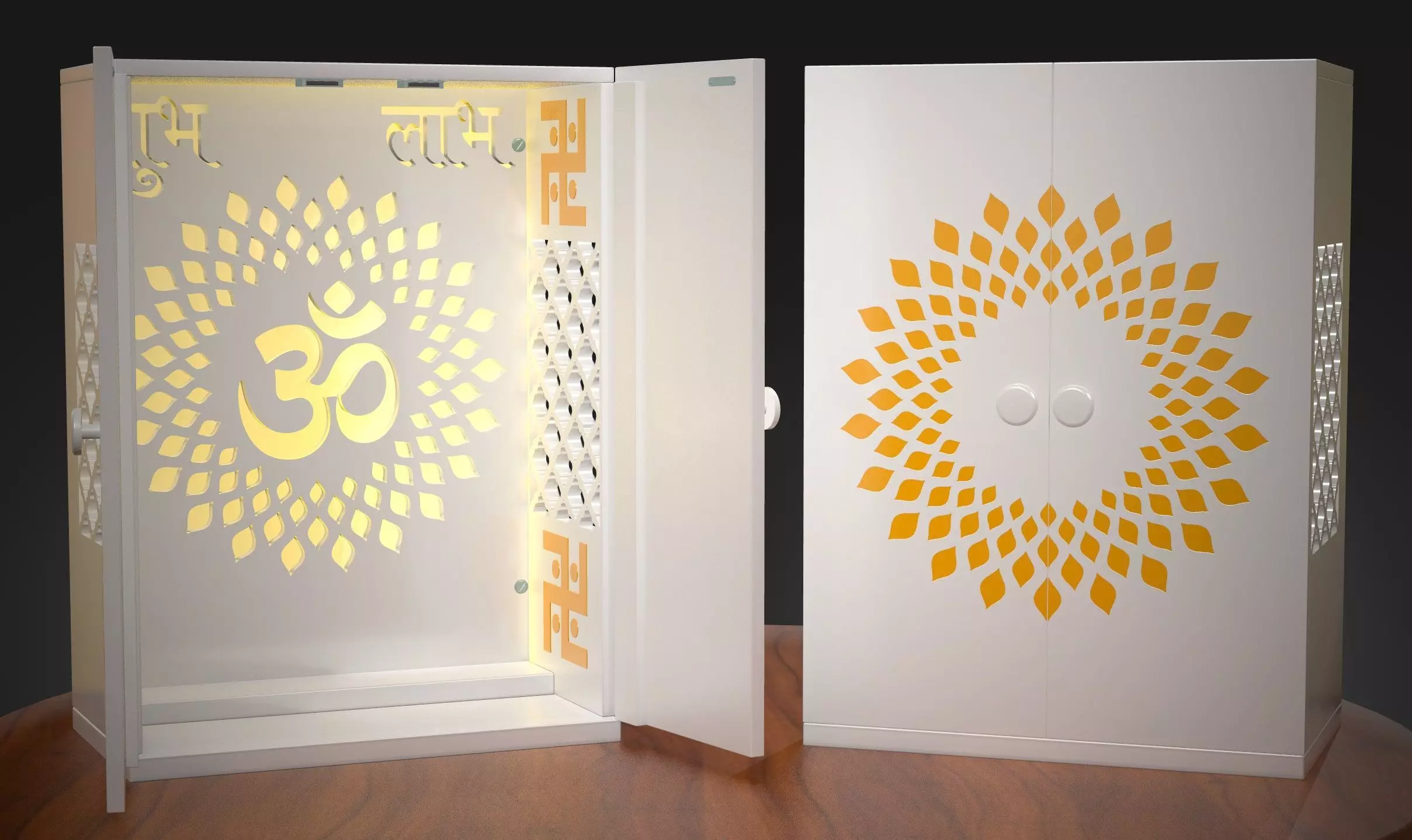 HinduMandir for Decoration 3D model_0