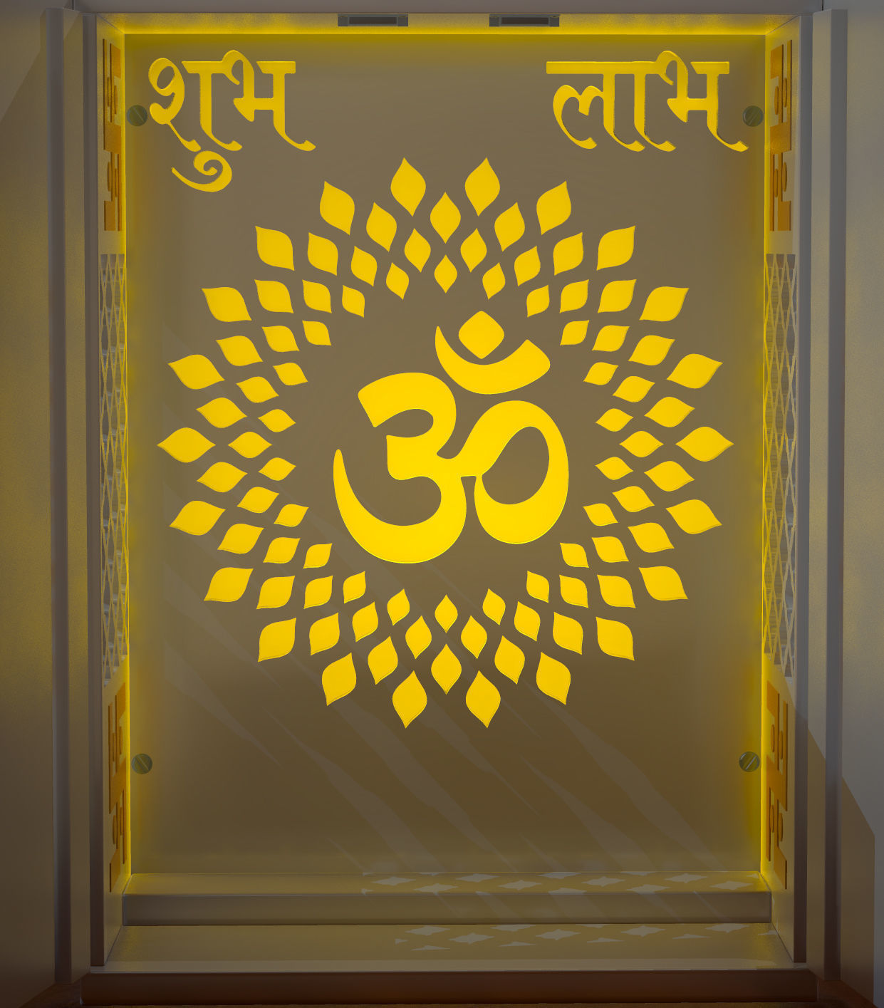 HinduMandir for Decoration 3D model_3