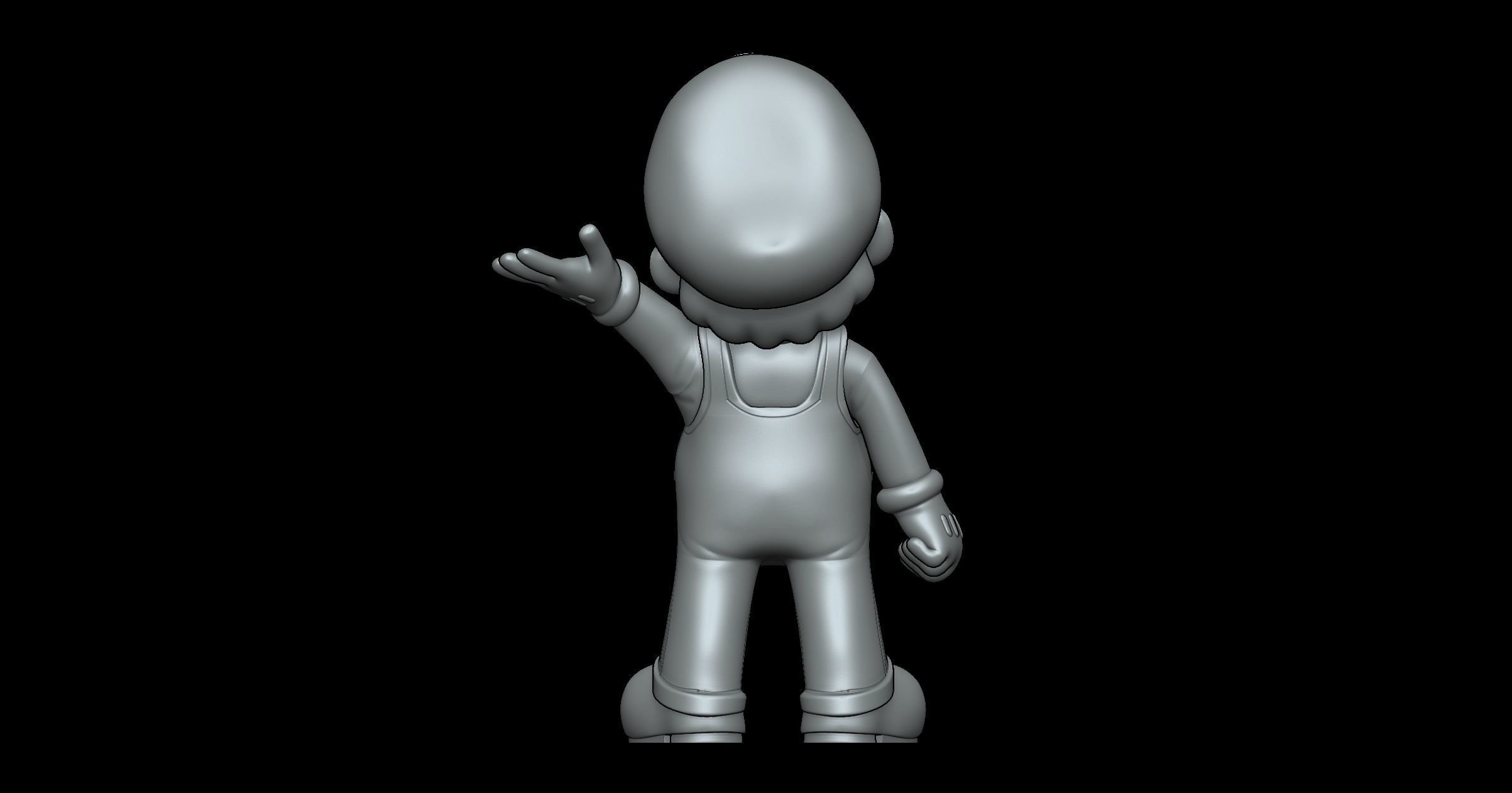 Mario 3D Model STL 3D print model_11
