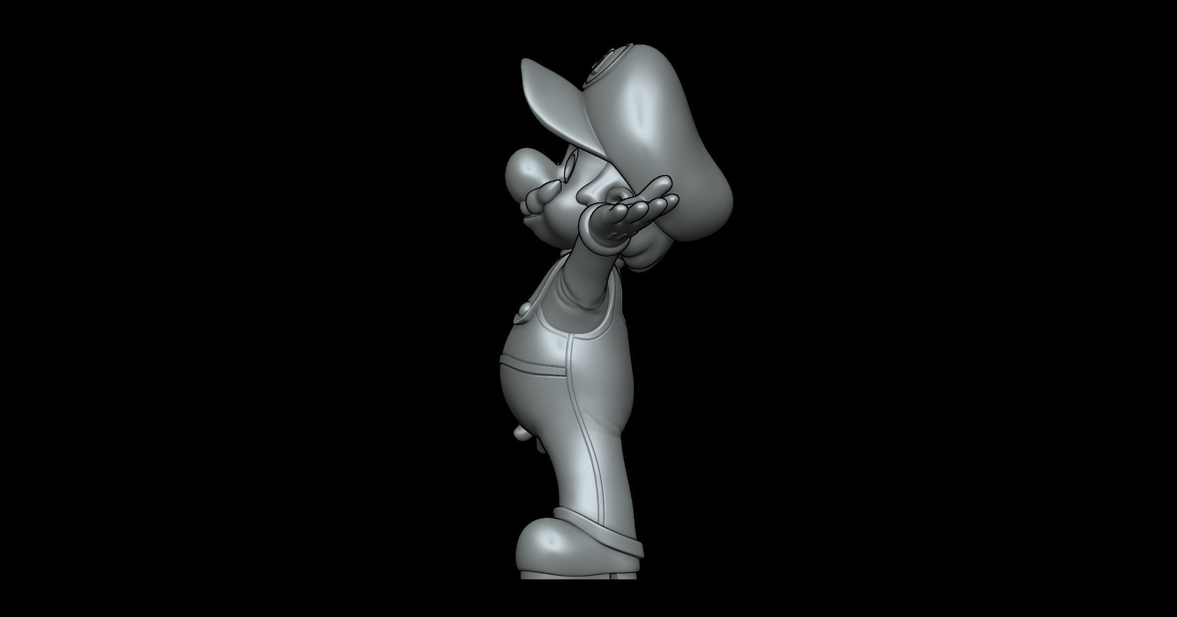 Mario 3D Model STL 3D print model_9