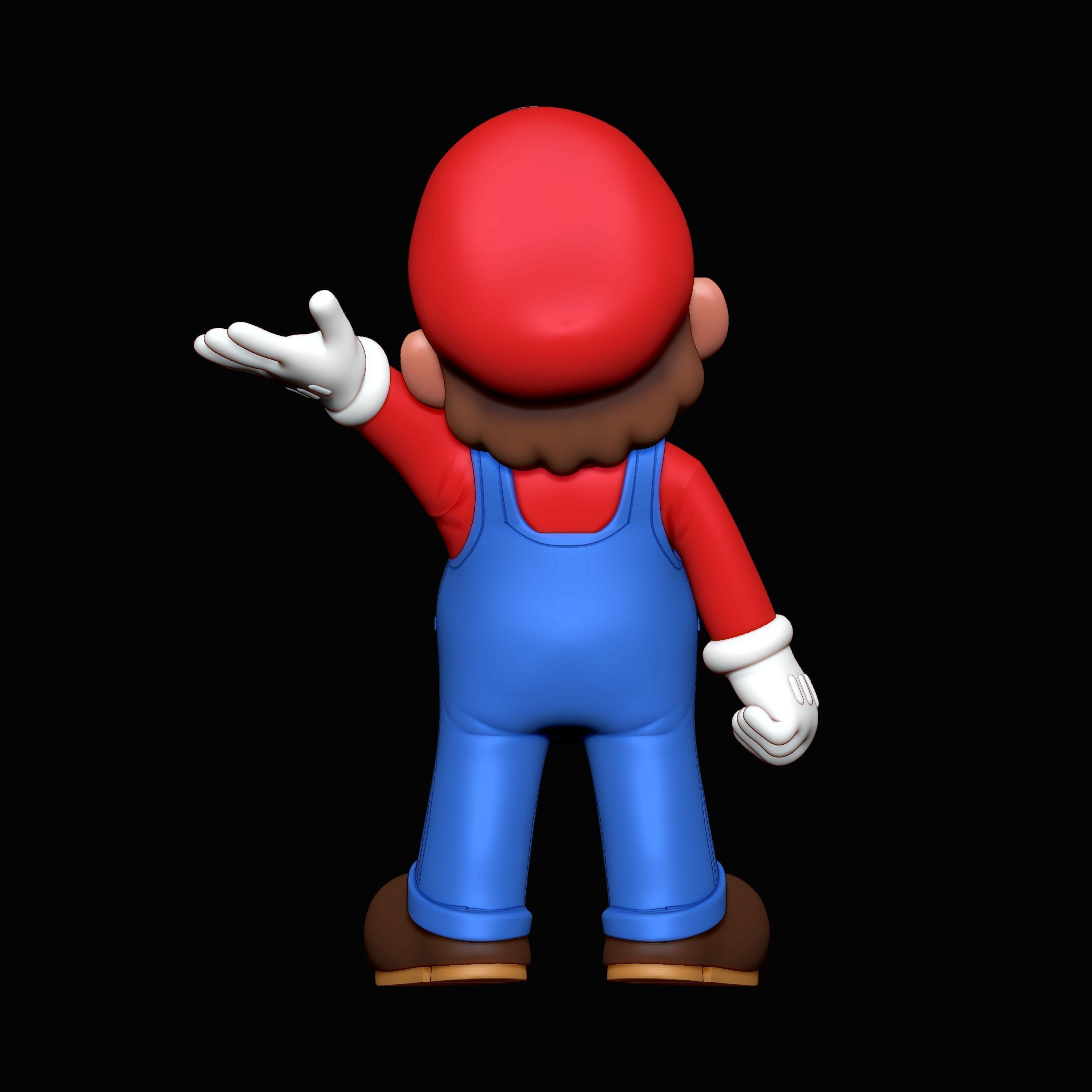 Mario 3D Model STL 3D print model_7