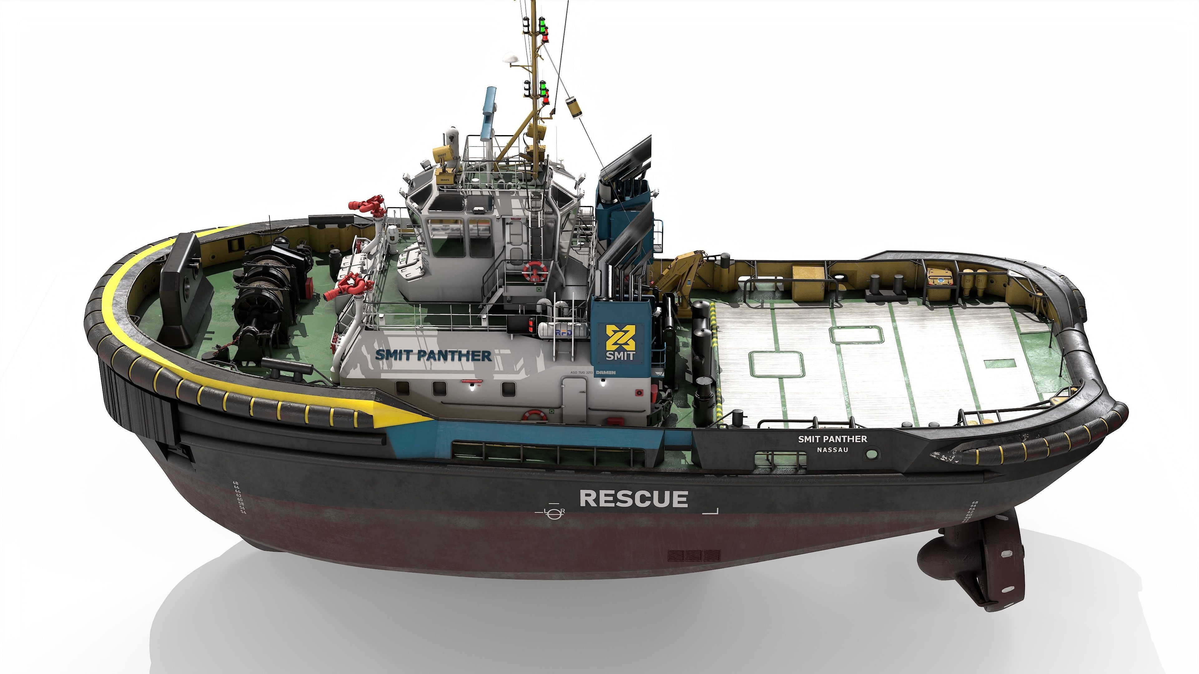 ASD Tug 3213 Smit Panther 3D model_9