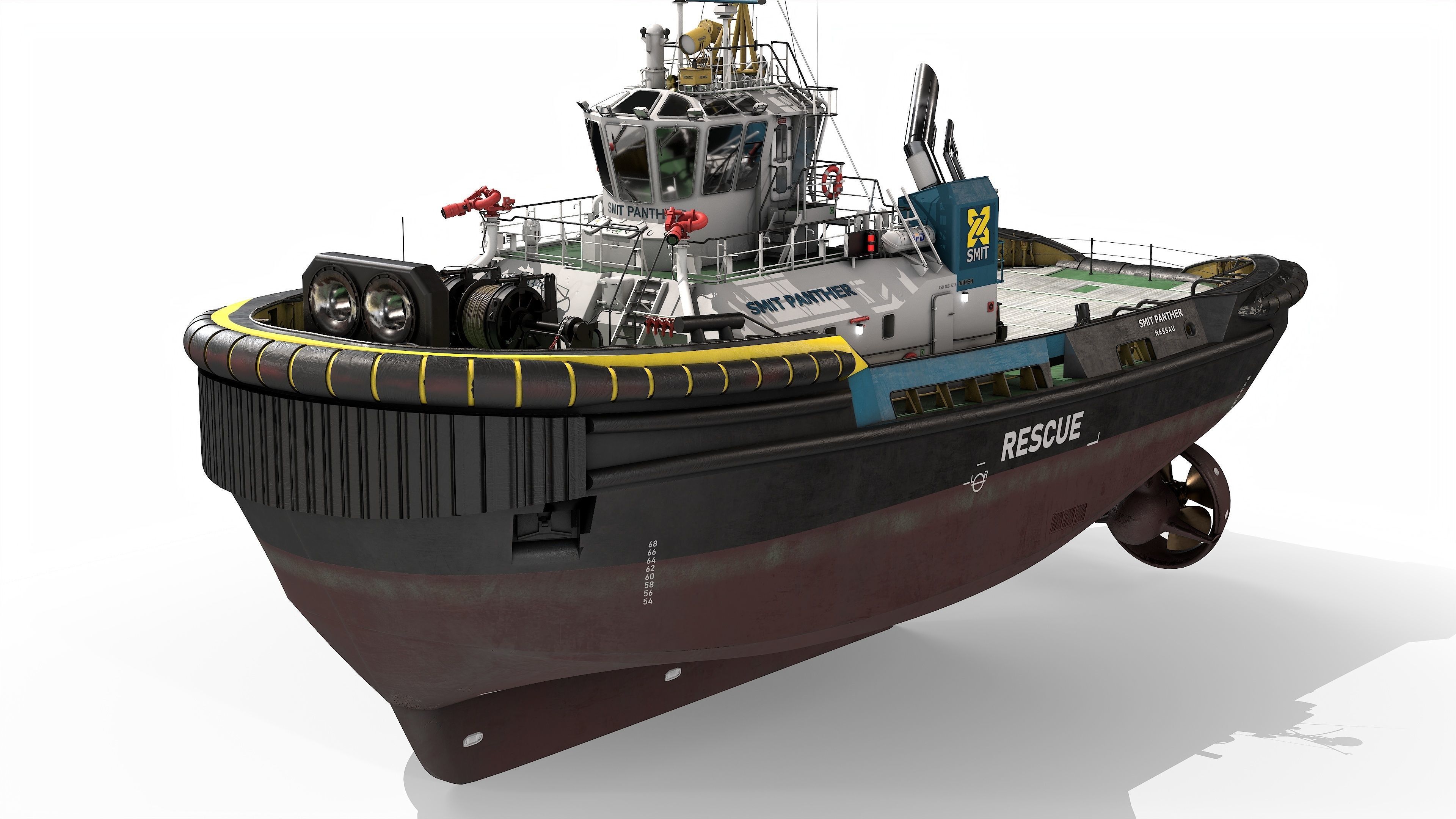 ASD Tug 3213 Smit Panther 3D model_8