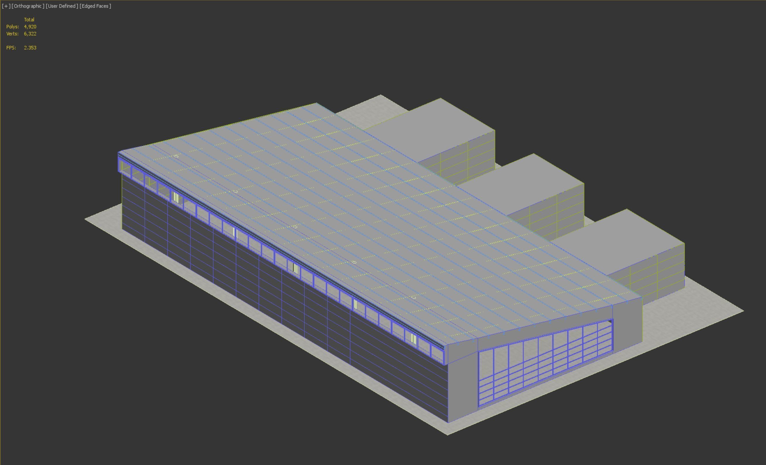 5 lowpoly interior hall vol 02 3D Model Collection_21