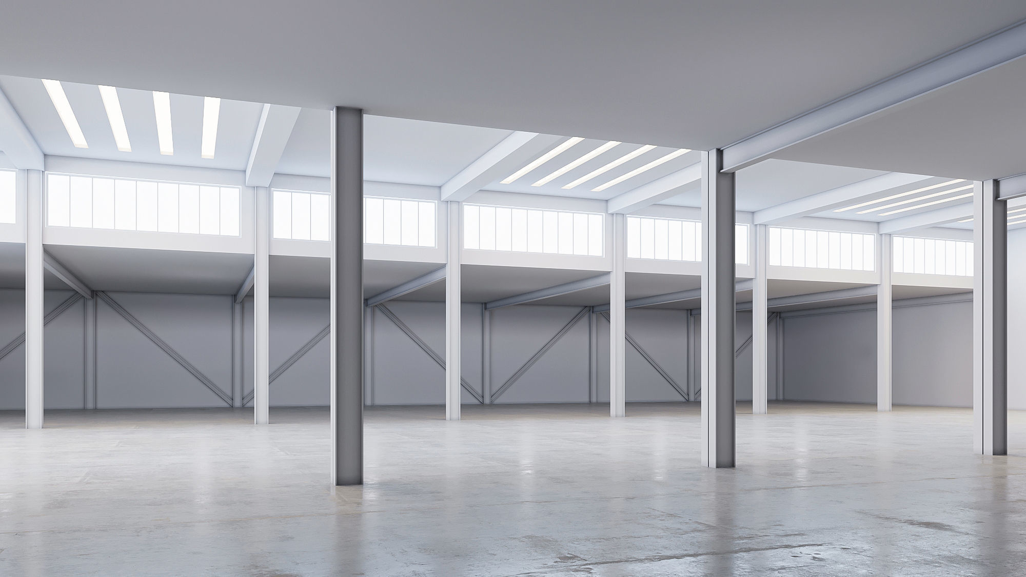 5 lowpoly interior hall vol 02 3D Model Collection_10