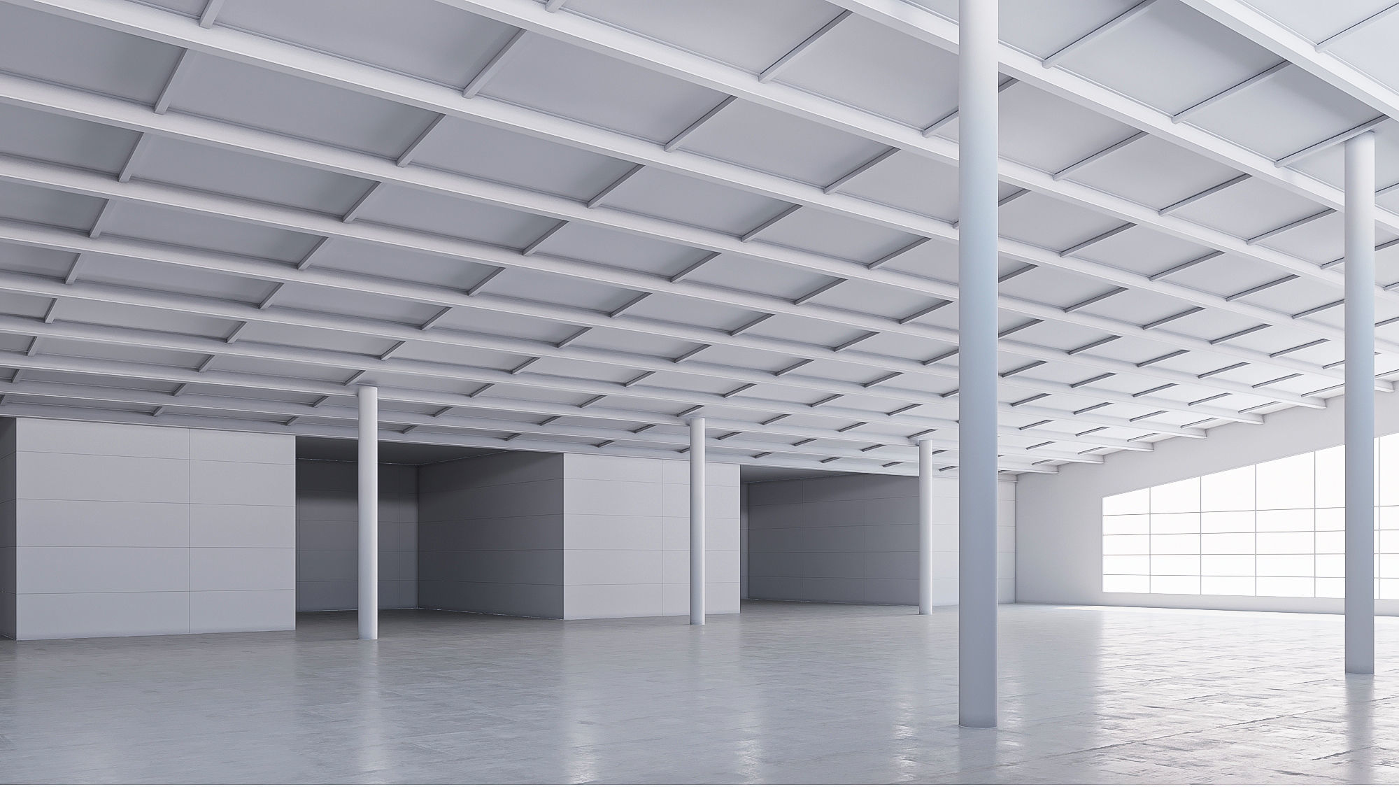 5 lowpoly interior hall vol 02 3D Model Collection_20