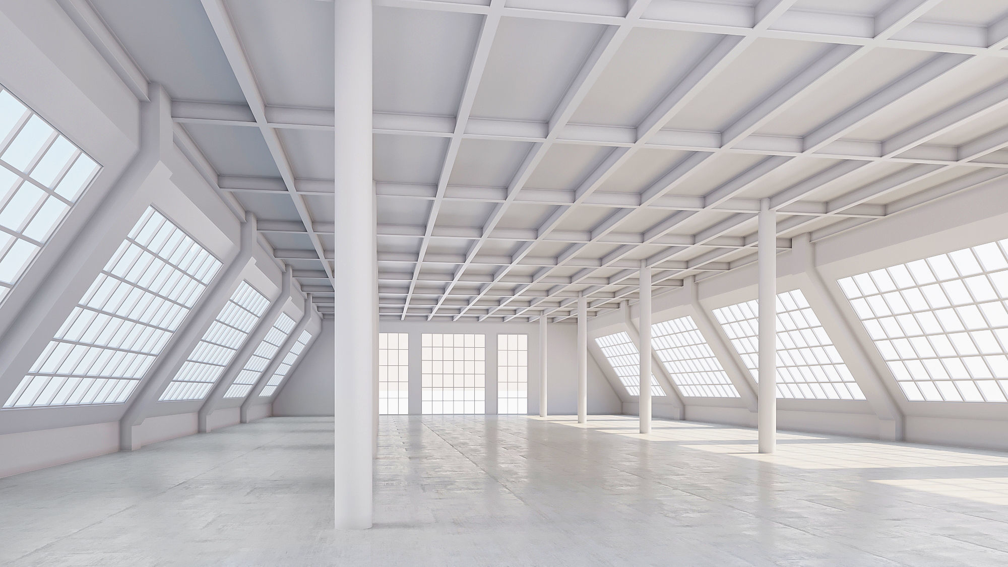 5 lowpoly interior hall vol 02 3D Model Collection_25