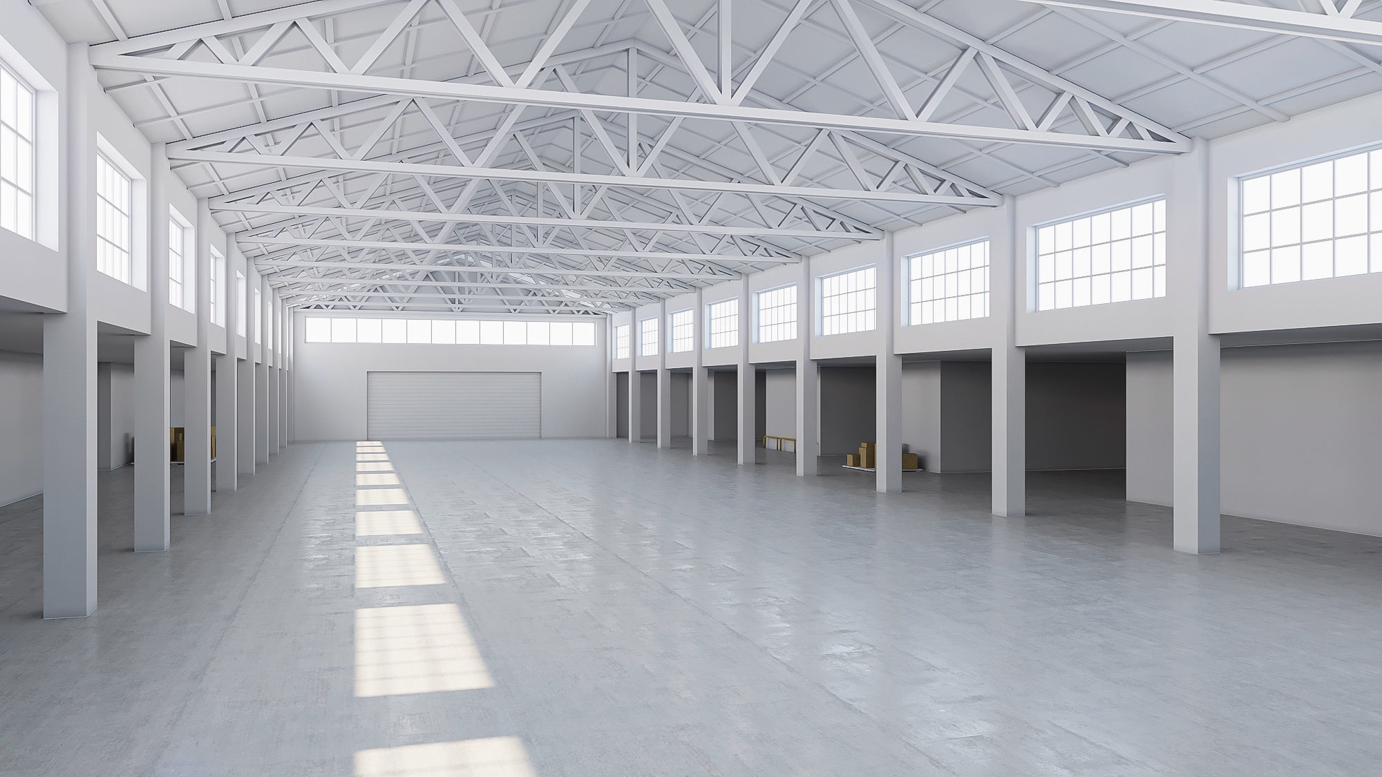 5 lowpoly interior hall vol 02 3D Model Collection_30