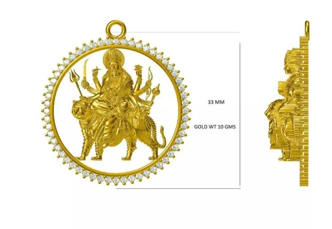 DURGA Devi 3D print model