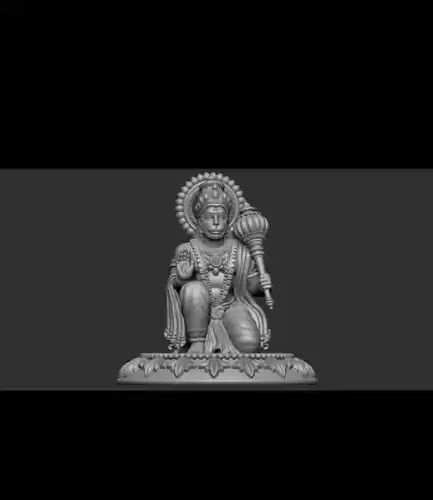 Hanuman Ji Ki Murti 3D print model