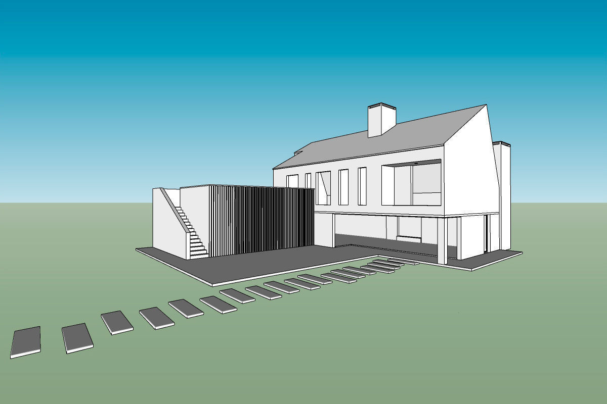 Rustic Haven Low-poly 3D model_7