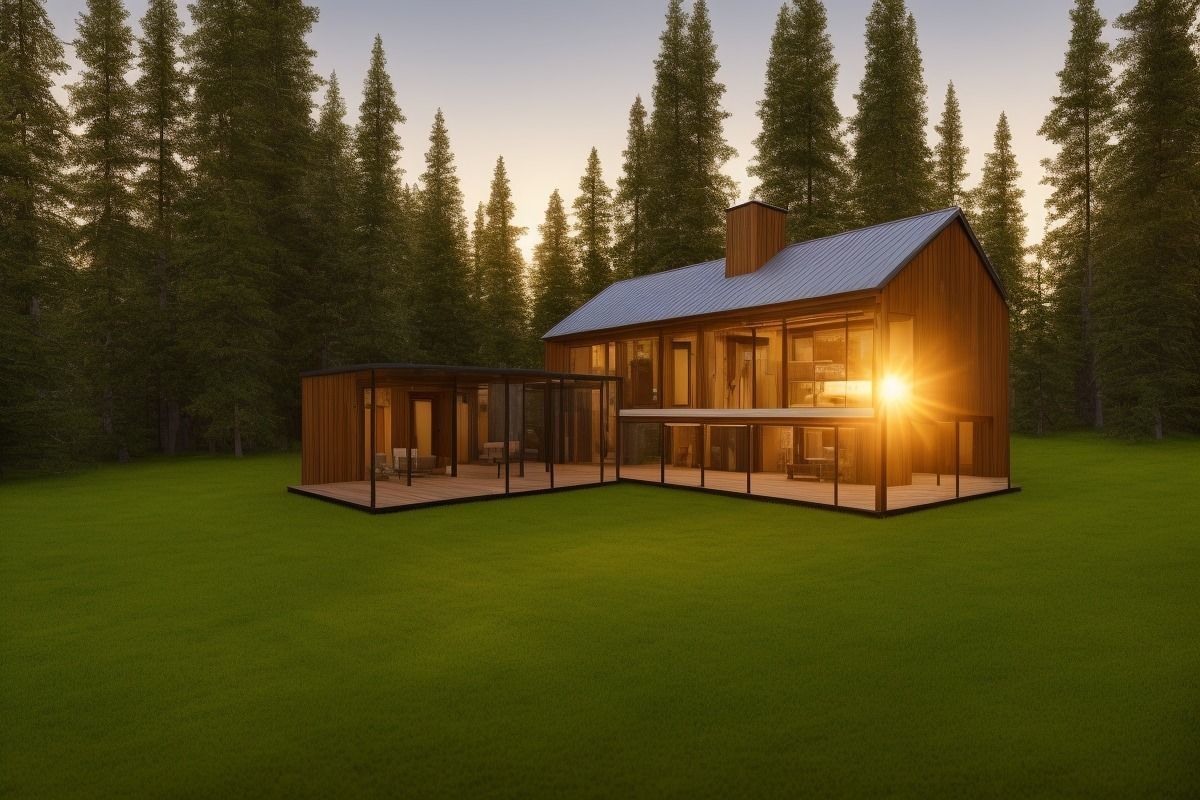 Rustic Haven Low-poly 3D model_1