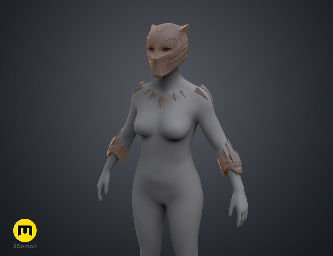 Shuris Necklace - Wakanda Forever 3D print model_15