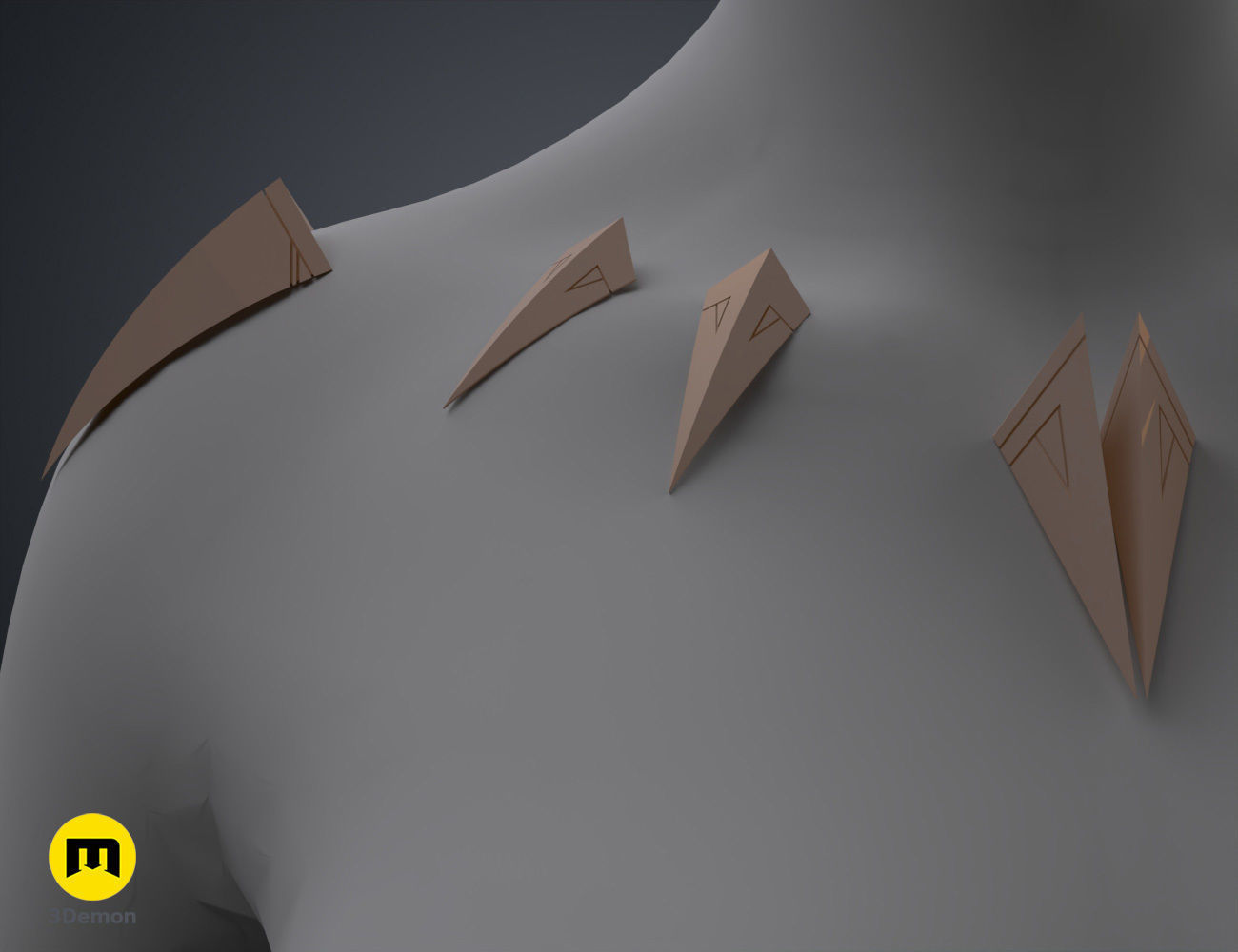 Shuris Necklace - Wakanda Forever 3D print model_11