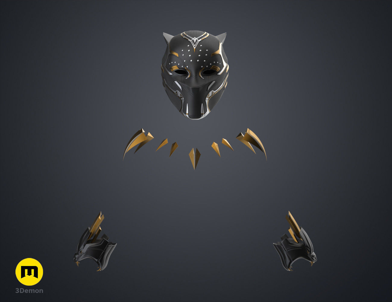 Shuris Necklace - Wakanda Forever 3D print model_14