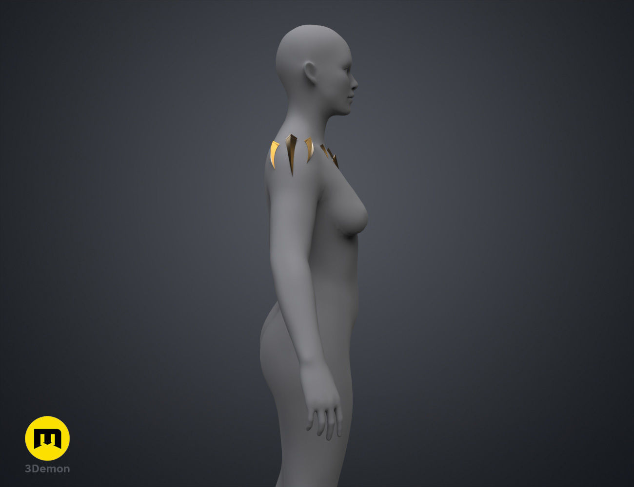 Shuris Necklace - Wakanda Forever 3D print model_20