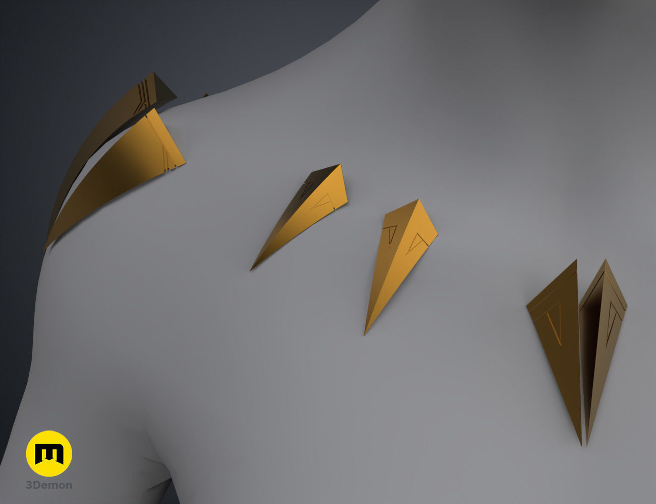 Shuris Necklace - Wakanda Forever 3D print model_5