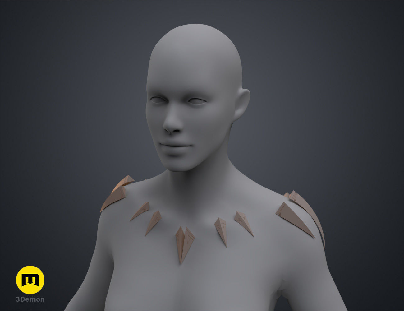 Shuris Necklace - Wakanda Forever 3D print model_7