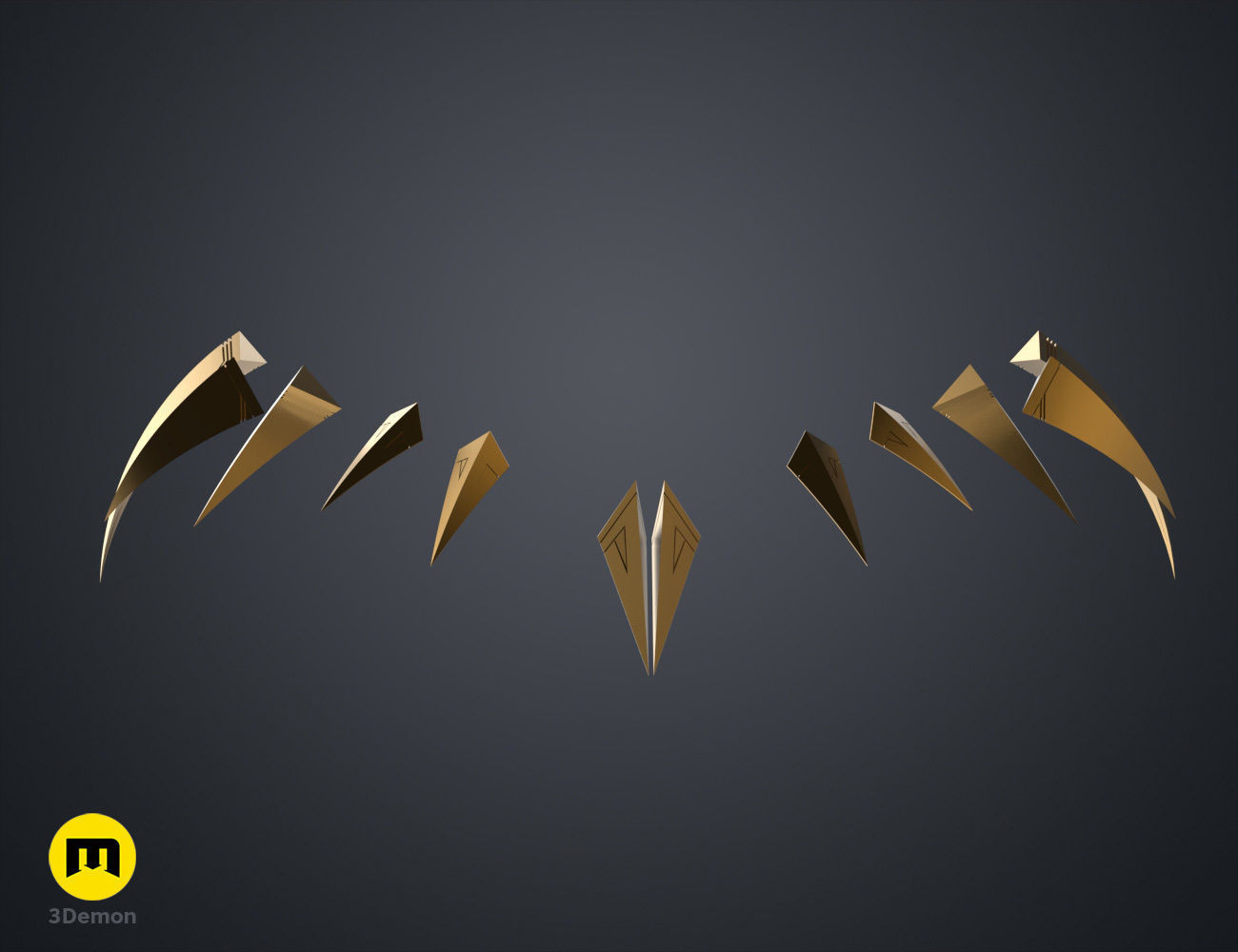 Shuris Necklace - Wakanda Forever 3D print model_3