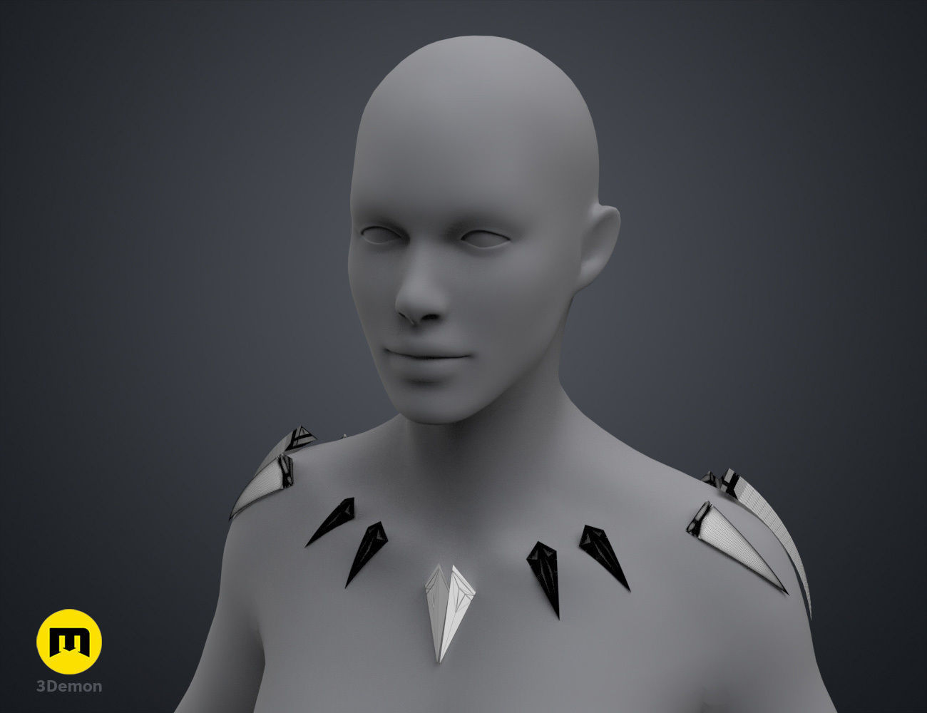 Shuris Necklace - Wakanda Forever 3D print model_8