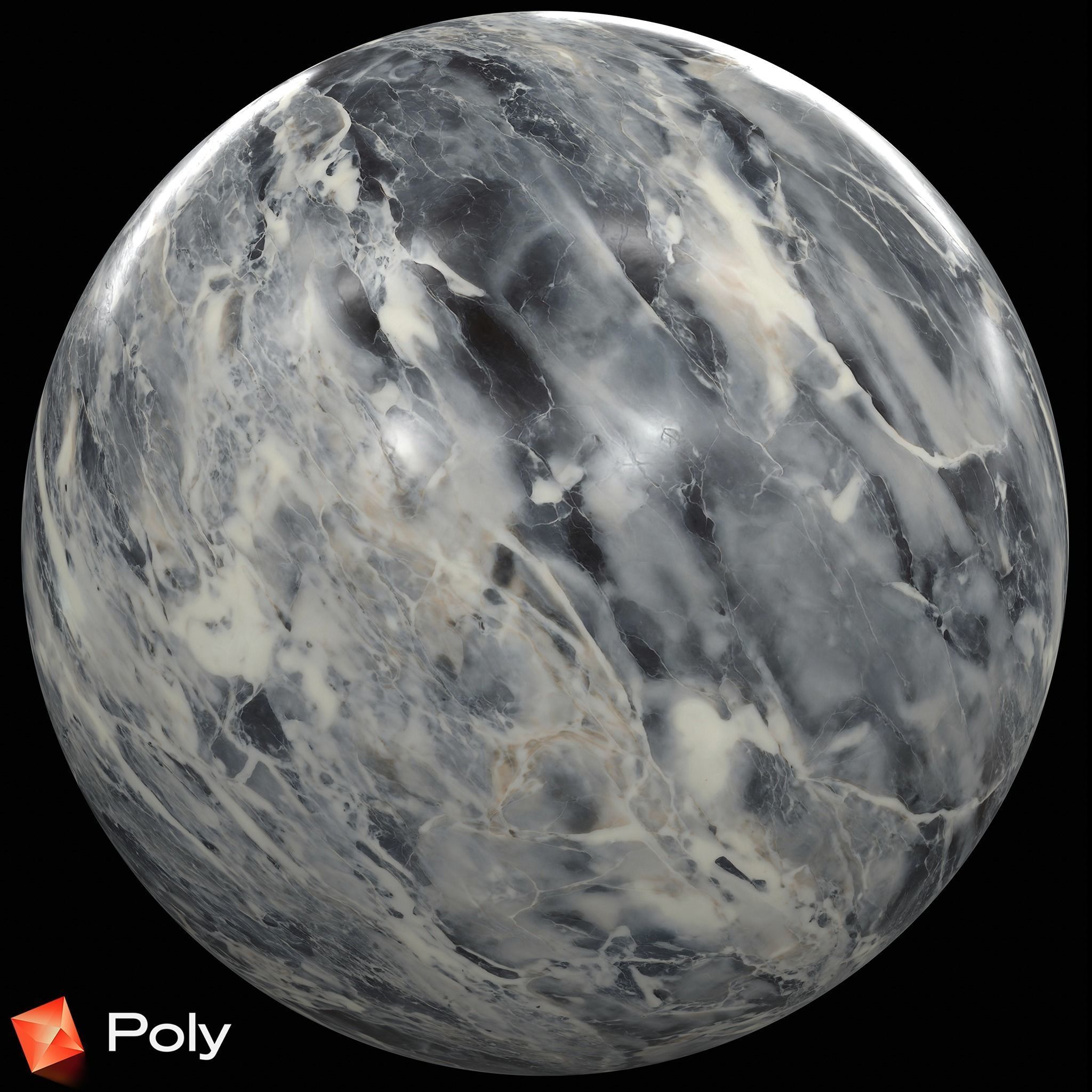 50 Realistic Marble Material Pack - PBR Textures Texture_25