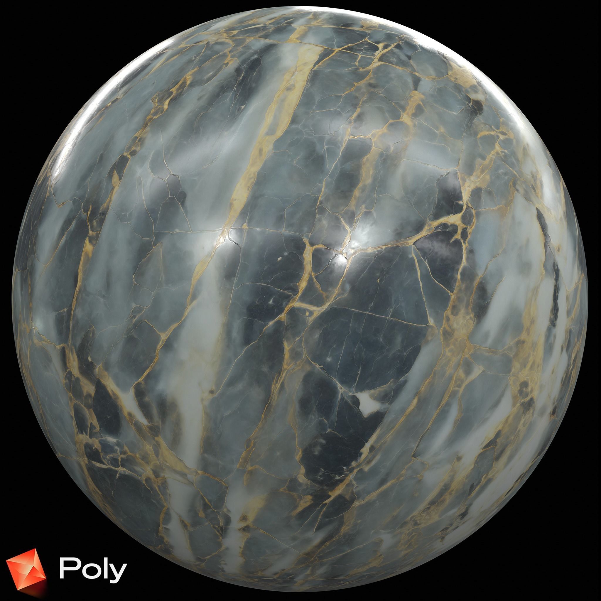 50 Realistic Marble Material Pack - PBR Textures Texture_28
