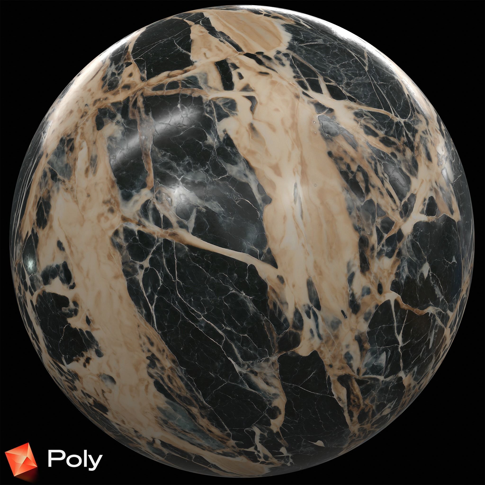50 Realistic Marble Material Pack - PBR Textures Texture_14