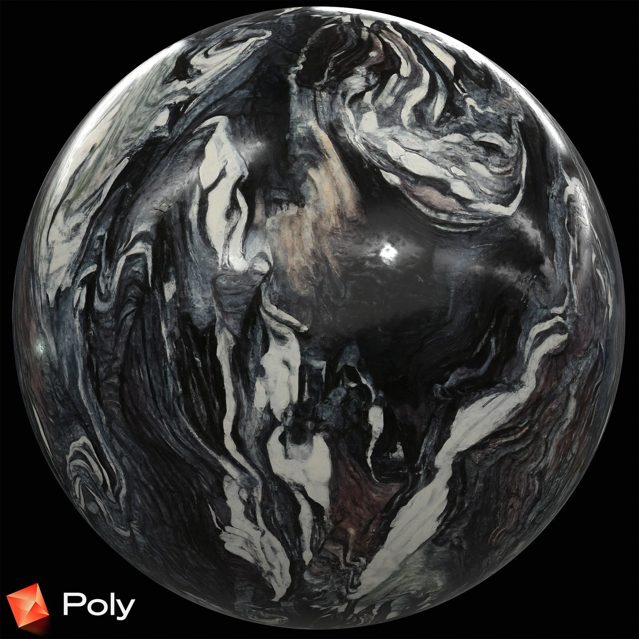 50 Realistic Marble Material Pack - PBR Textures Texture_11