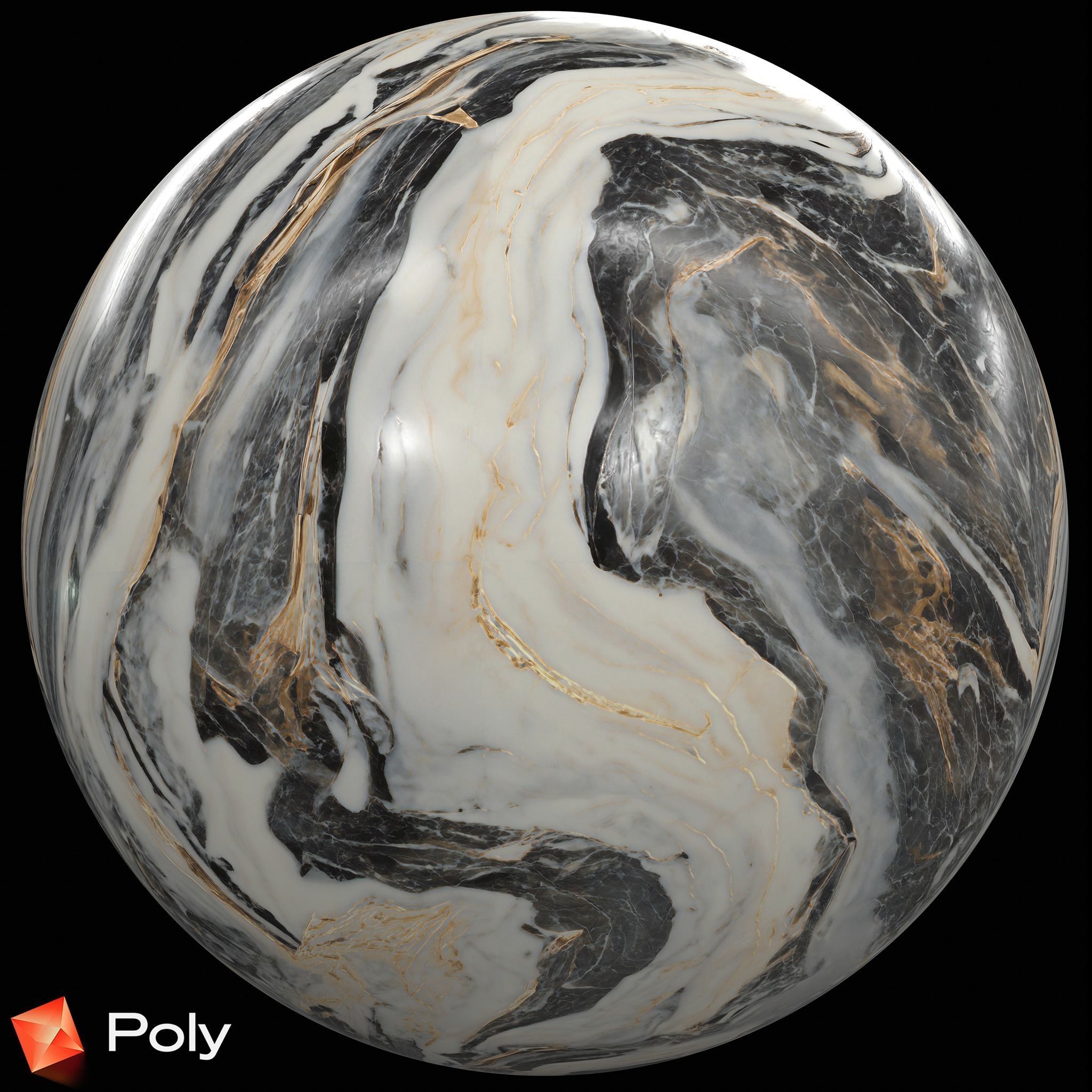 50 Realistic Marble Material Pack - PBR Textures Texture_29