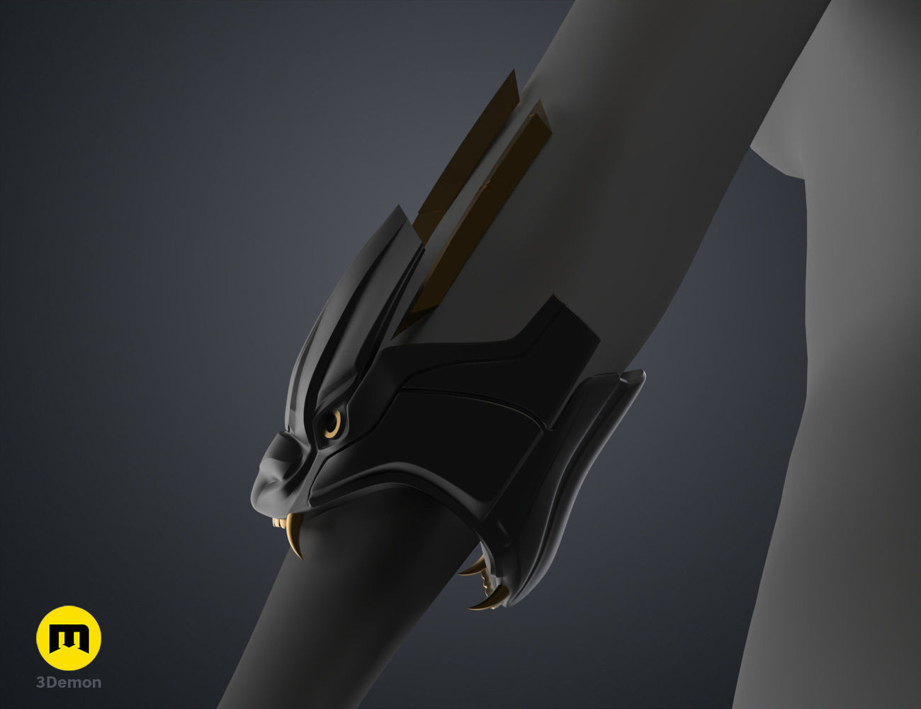 Shuris Vibranium Gauntlets - Wakanda Forever 3D print model_4