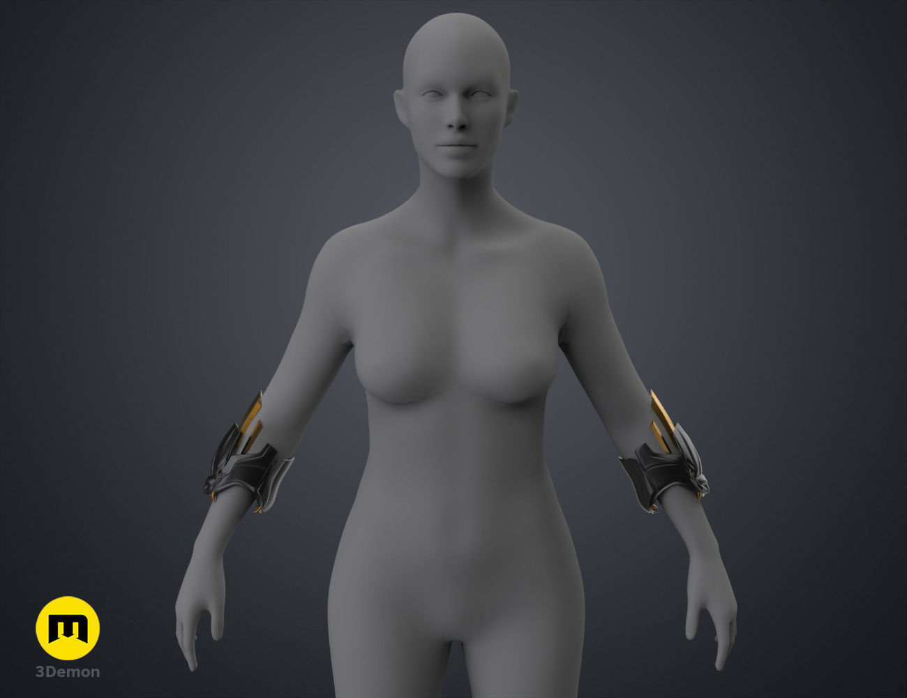 Shuris Vibranium Gauntlets - Wakanda Forever 3D print model_2