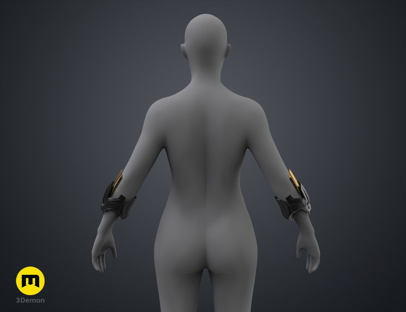 Shuris Vibranium Gauntlets - Wakanda Forever 3D print model_3