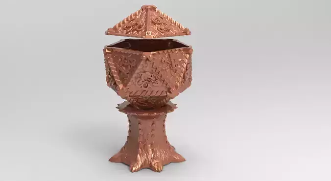 D20 Popcorn Box Dice Box DnD plus Stand